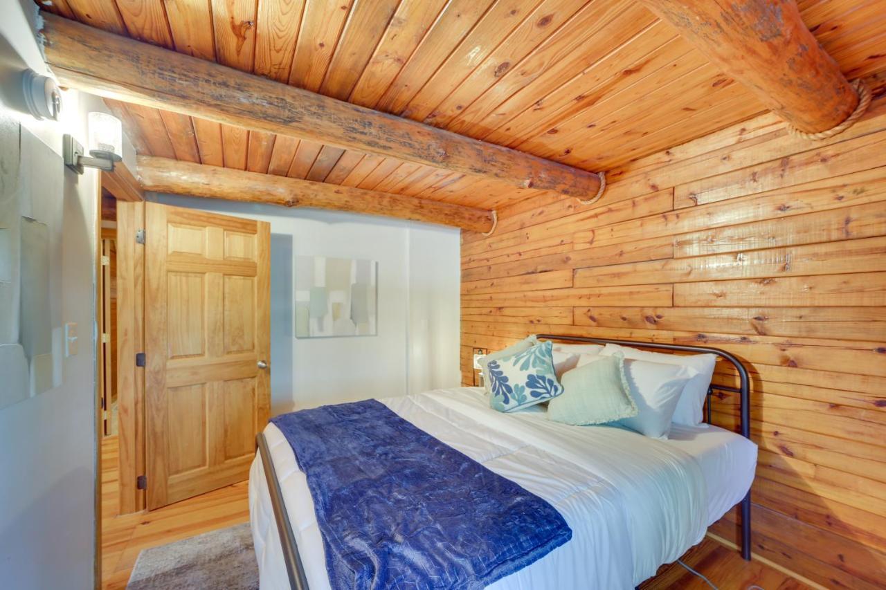 Modern Fairland Log Cabin With Lake Access! מראה חיצוני תמונה